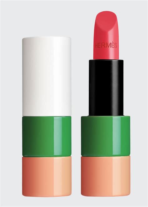 hermes corail fou|Rouge Hermes, Satin lipstick, Limited Edition, Corail Fou.